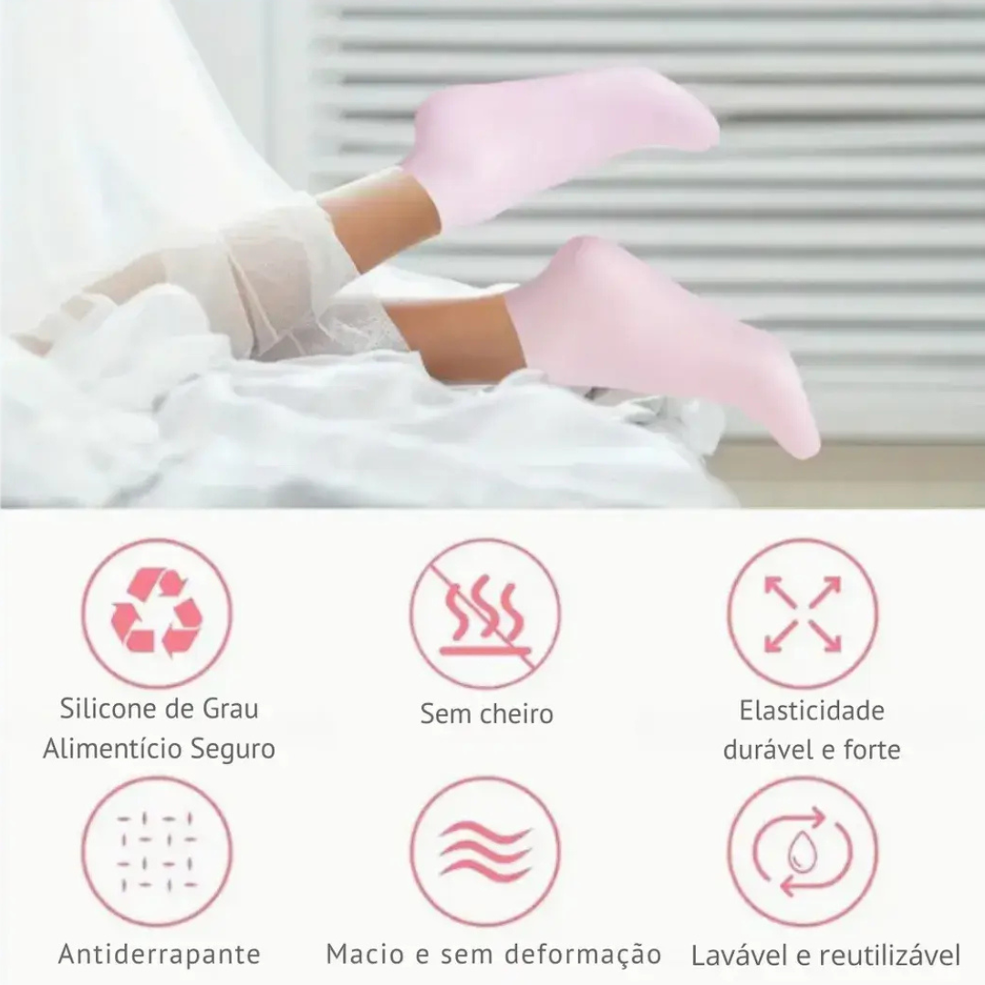 Meia de Silicone HidraPé