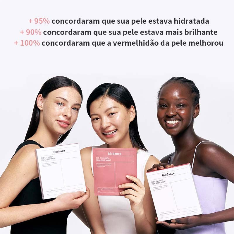 Máscara Facial Bio Colágeno – Lift & Glow