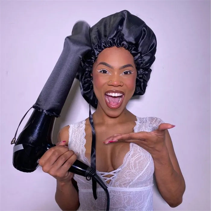 Touca Difusora de Cetim Anti Frizz