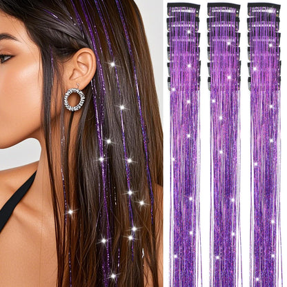 Fio de Glitter para cabelo- Tic Tac GlowHair