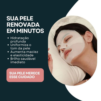 Máscara Facial Bio Colágeno – Lift & Glow